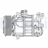 Kompressor, Klimaanlage DELPHI CS20477