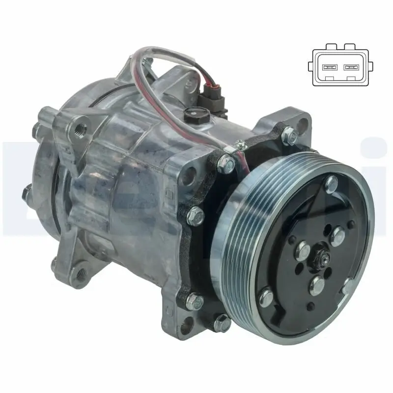 Kompressor, Klimaanlage 12 V DELPHI CS20491