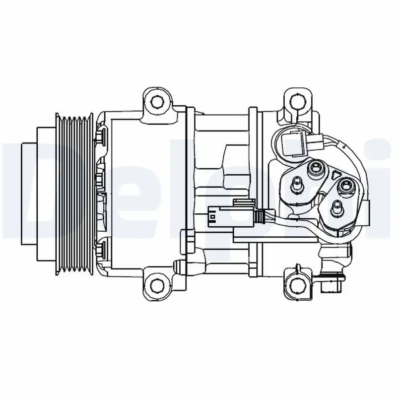 Kompressor, Klimaanlage DELPHI CS20499