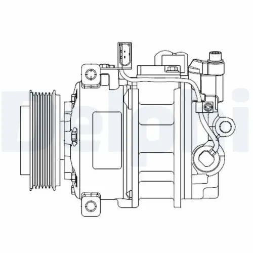 Kompressor, Klimaanlage DELPHI CS20522 Bild Kompressor, Klimaanlage DELPHI CS20522