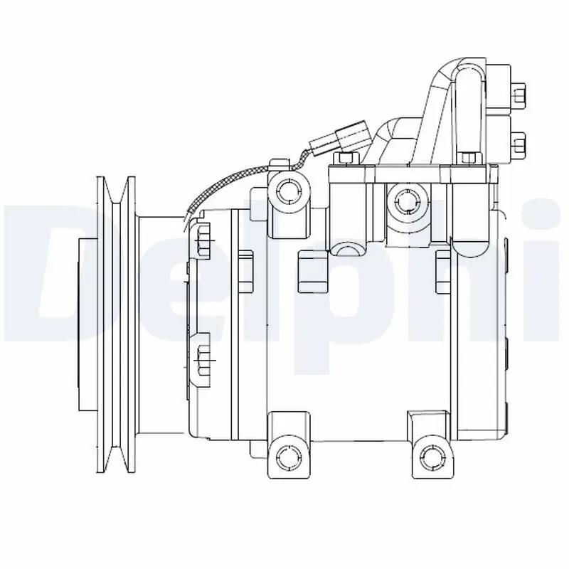 Kompressor, Klimaanlage DELPHI CS20524