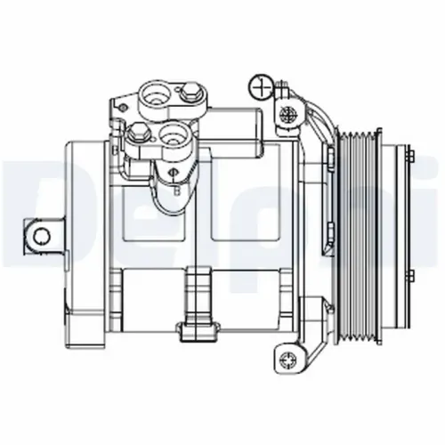 Kompressor, Klimaanlage DELPHI CS20528 Bild Kompressor, Klimaanlage DELPHI CS20528