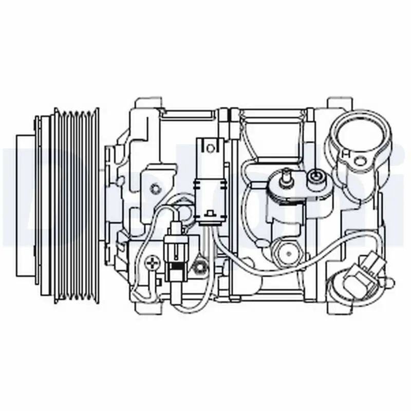 Kompressor, Klimaanlage DELPHI CS20545