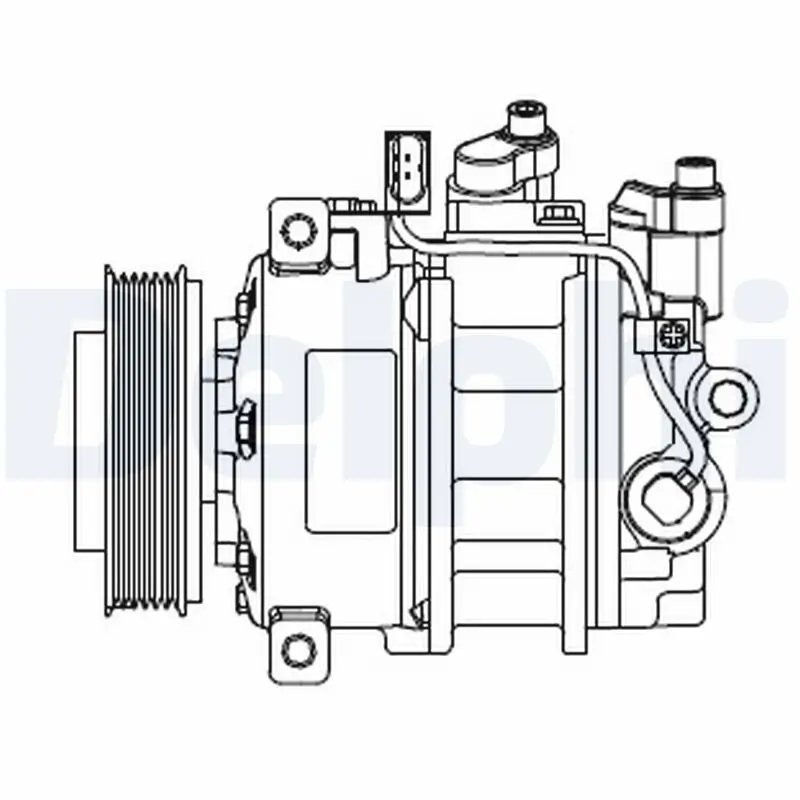 Kompressor, Klimaanlage DELPHI CS20546