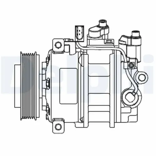 Kompressor, Klimaanlage DELPHI CS20546 Bild Kompressor, Klimaanlage DELPHI CS20546