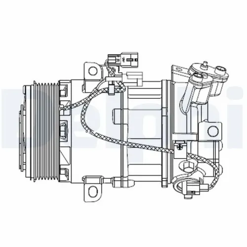 Kompressor, Klimaanlage DELPHI CS20550 Bild Kompressor, Klimaanlage DELPHI CS20550