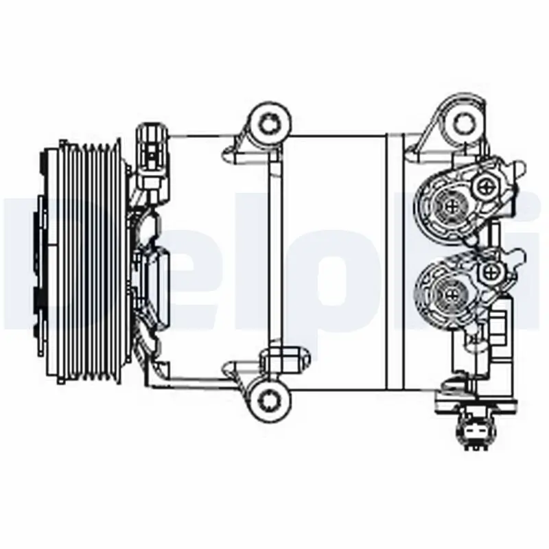 Kompressor, Klimaanlage DELPHI CS20553