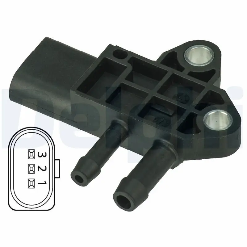 Sensor, Abgasdruck DELPHI DPS00002