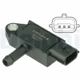 Sensor, Abgasdruck DELPHI DPS00015