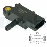 Sensor, Abgasdruck DELPHI DPS00017