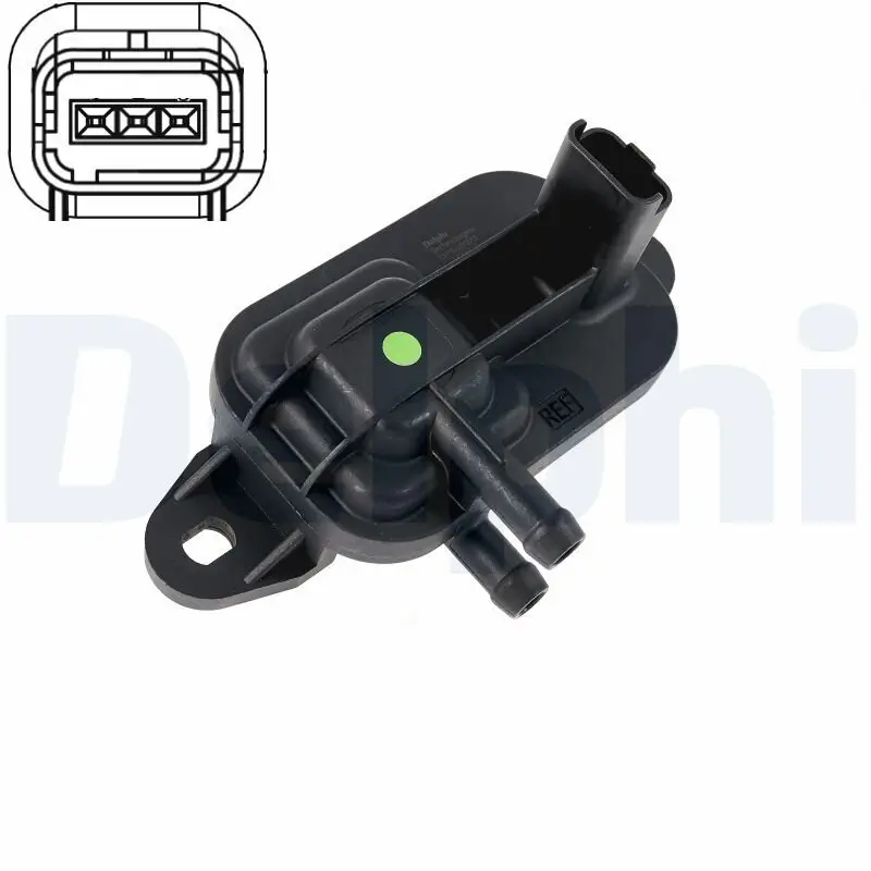 Sensor, Abgasdruck DELPHI DPS00025-12B1