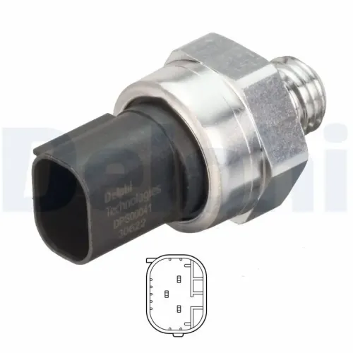 Sensor, Abgasdruck DELPHI DPS00041-12B1 Bild Sensor, Abgasdruck DELPHI DPS00041-12B1