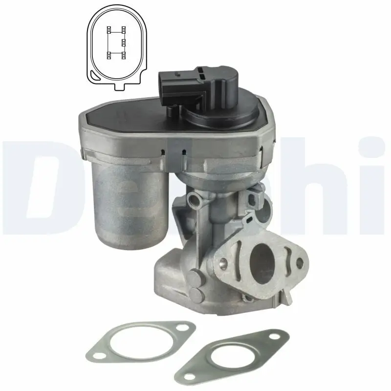 AGR-Ventil 12 V DELPHI EG10399-12B1