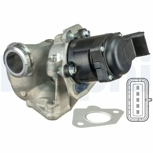 AGR-Ventil 12 V DELPHI EG10401-12B1 Bild AGR-Ventil 12 V DELPHI EG10401-12B1