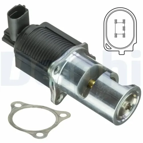 AGR-Ventil 12 V DELPHI EG10405-12B1 Bild AGR-Ventil 12 V DELPHI EG10405-12B1