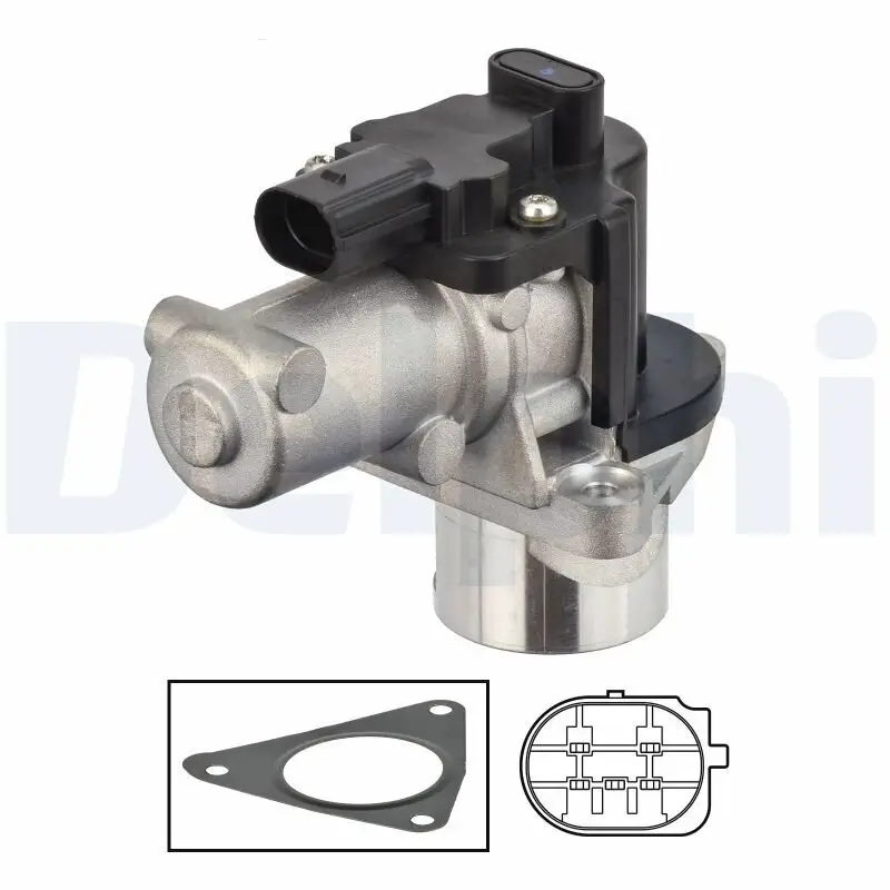 AGR-Ventil 12 V DELPHI EG10617-12B1