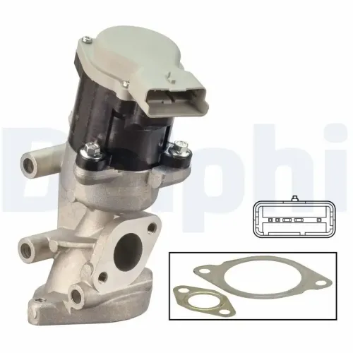 AGR-Ventil 12 V DELPHI EG10641-12B1 Bild AGR-Ventil 12 V DELPHI EG10641-12B1