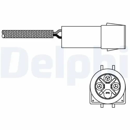 Lambdasonde DELPHI ES10993-12B1 Bild Lambdasonde DELPHI ES10993-12B1
