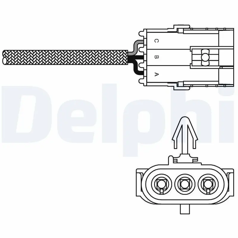 Lambdasonde DELPHI ES10995-12B1