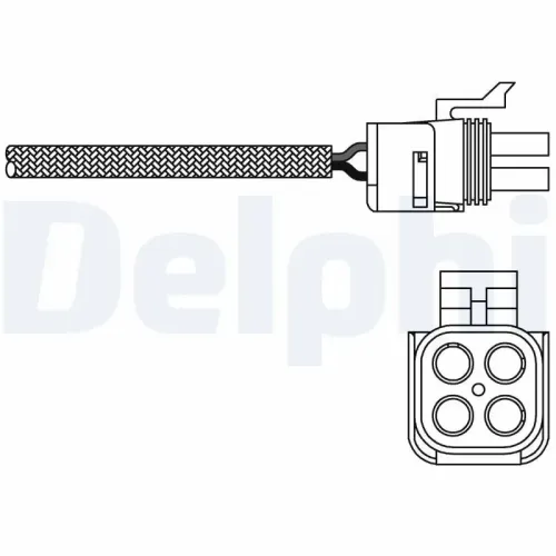 Lambdasonde DELPHI ES20273-12B1 Bild Lambdasonde DELPHI ES20273-12B1