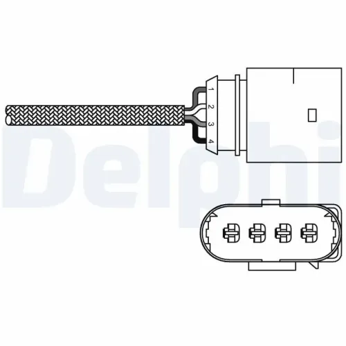 Lambdasonde DELPHI ES20285-12B1 Bild Lambdasonde DELPHI ES20285-12B1