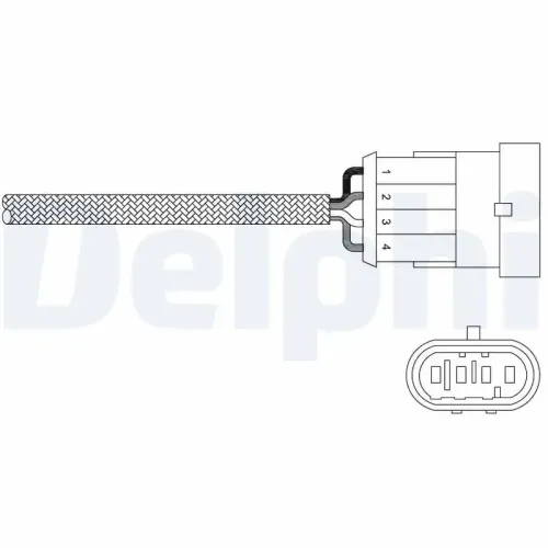 Lambdasonde DELPHI ES20344-12B1 Bild Lambdasonde DELPHI ES20344-12B1
