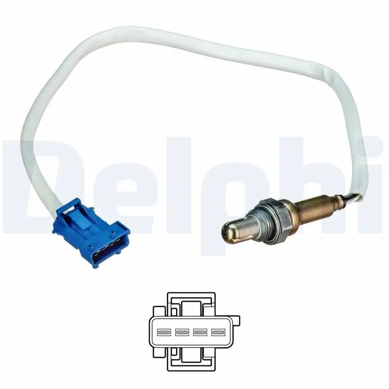 Lambdasonde nach Katalysator DELPHI ES21244-12B1