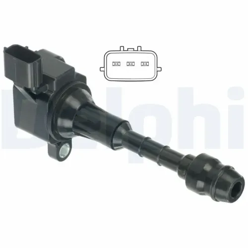 Zündspule 12 V DELPHI GN10246-12B1 Bild Zündspule 12 V DELPHI GN10246-12B1