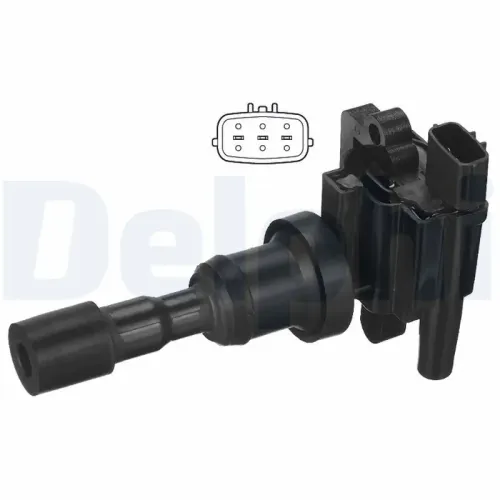 Zündspule 12 V DELPHI GN10385-12B1 Bild Zündspule 12 V DELPHI GN10385-12B1