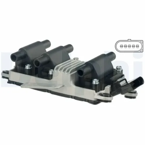 Zündspule 12 V DELPHI GN10409-12B1 Bild Zündspule 12 V DELPHI GN10409-12B1