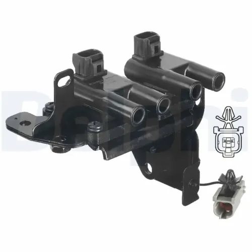 Zündspule 12 V DELPHI GN10413-12B1 Bild Zündspule 12 V DELPHI GN10413-12B1