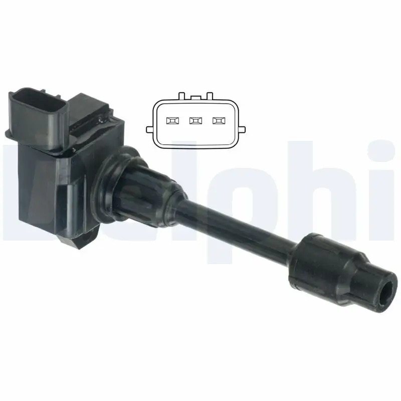 Zündspule 12 V DELPHI GN10431-12B1