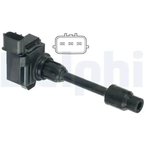 Zündspule 12 V DELPHI GN10431-12B1 Bild Zündspule 12 V DELPHI GN10431-12B1