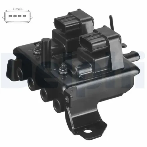 Zündspule 12 V DELPHI GN10554-12B1 Bild Zündspule 12 V DELPHI GN10554-12B1