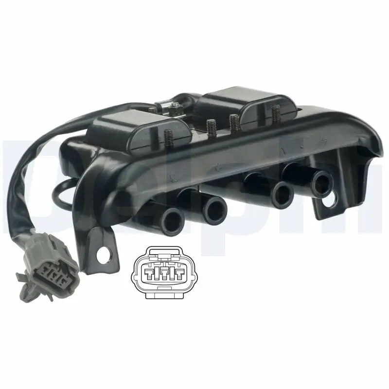 Zündspule 12 V DELPHI GN10771-12B1