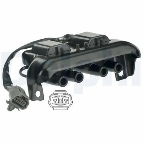 Zündspule 12 V DELPHI GN10771-12B1 Bild Zündspule 12 V DELPHI GN10771-12B1