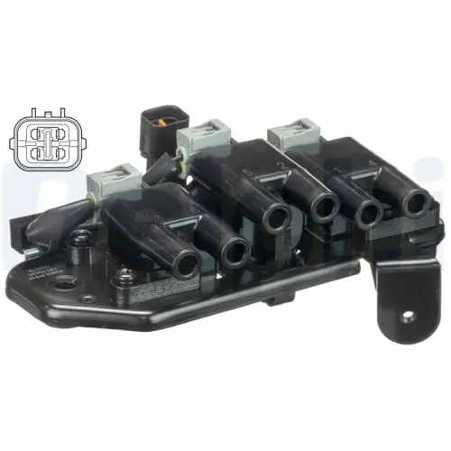 Zündspule 12 V DELPHI GN10835-12B1 Bild Zündspule 12 V DELPHI GN10835-12B1