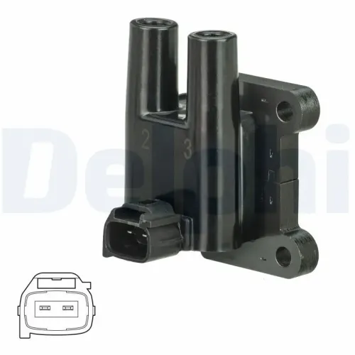Zündspule 12 V DELPHI GN11009-12B1 Bild Zündspule 12 V DELPHI GN11009-12B1