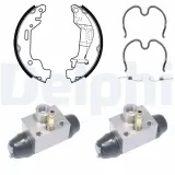 Bremsbackensatz Hinterachse DELPHI KP1075