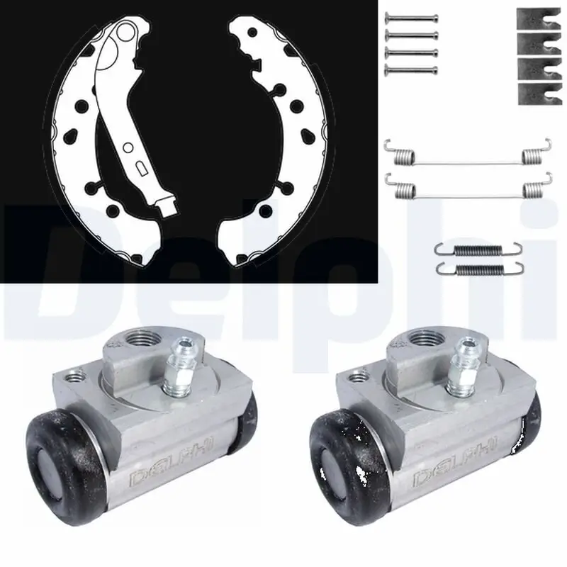 Bremsbackensatz Hinterachse DELPHI KP1126