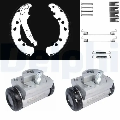 Bremsbackensatz Hinterachse DELPHI KP1126 Bild Bremsbackensatz Hinterachse DELPHI KP1126