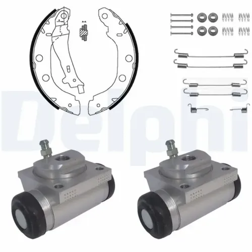 Bremsbackensatz DELPHI KP932 Bild Bremsbackensatz DELPHI KP932