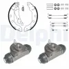 Bremsbackensatz Hinterachse DELPHI KP964 Bild Bremsbackensatz Hinterachse DELPHI KP964