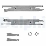 Nachsteller-Satz, Trommelbremse Hinterachse DELPHI LAJ1007