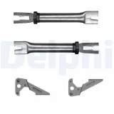 Nachsteller-Satz, Trommelbremse Hinterachse DELPHI LAJ1034