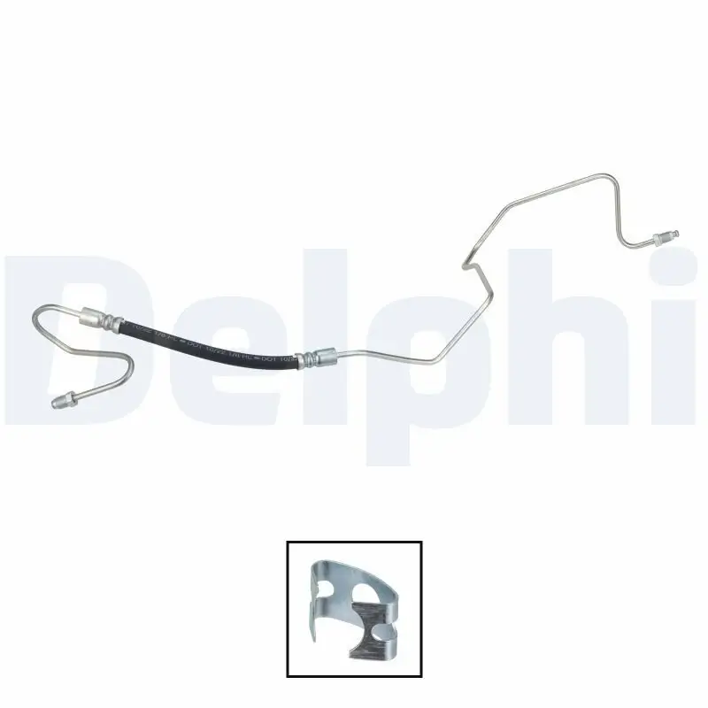 Bremsschlauch Hinterachse rechts außen DELPHI LH7797