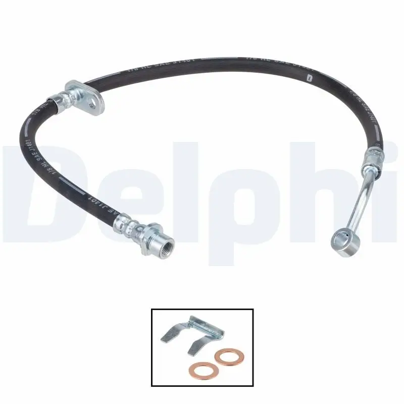 Bremsschlauch Hinterachse links DELPHI LH7890