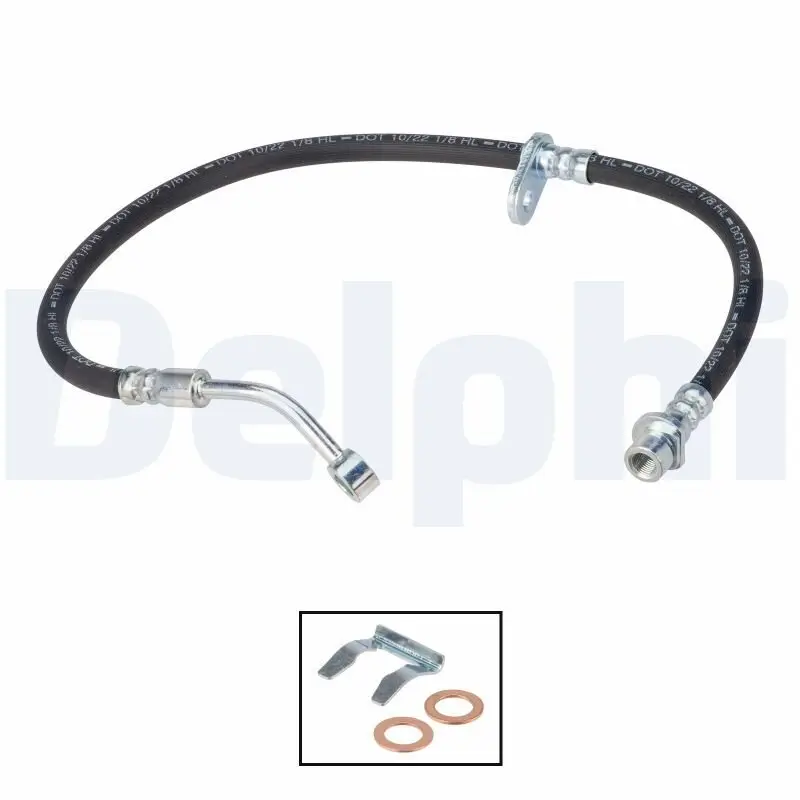Bremsschlauch Hinterachse rechts DELPHI LH7891