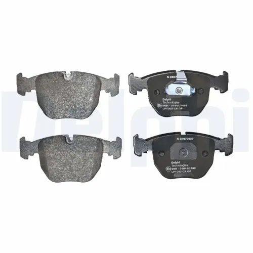Bremsbelagsatz, Scheibenbremse DELPHI LP1003 Bild Bremsbelagsatz, Scheibenbremse DELPHI LP1003
