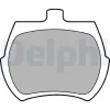 Bremsbelagsatz, Scheibenbremse DELPHI LP10 Bild Bremsbelagsatz, Scheibenbremse DELPHI LP10